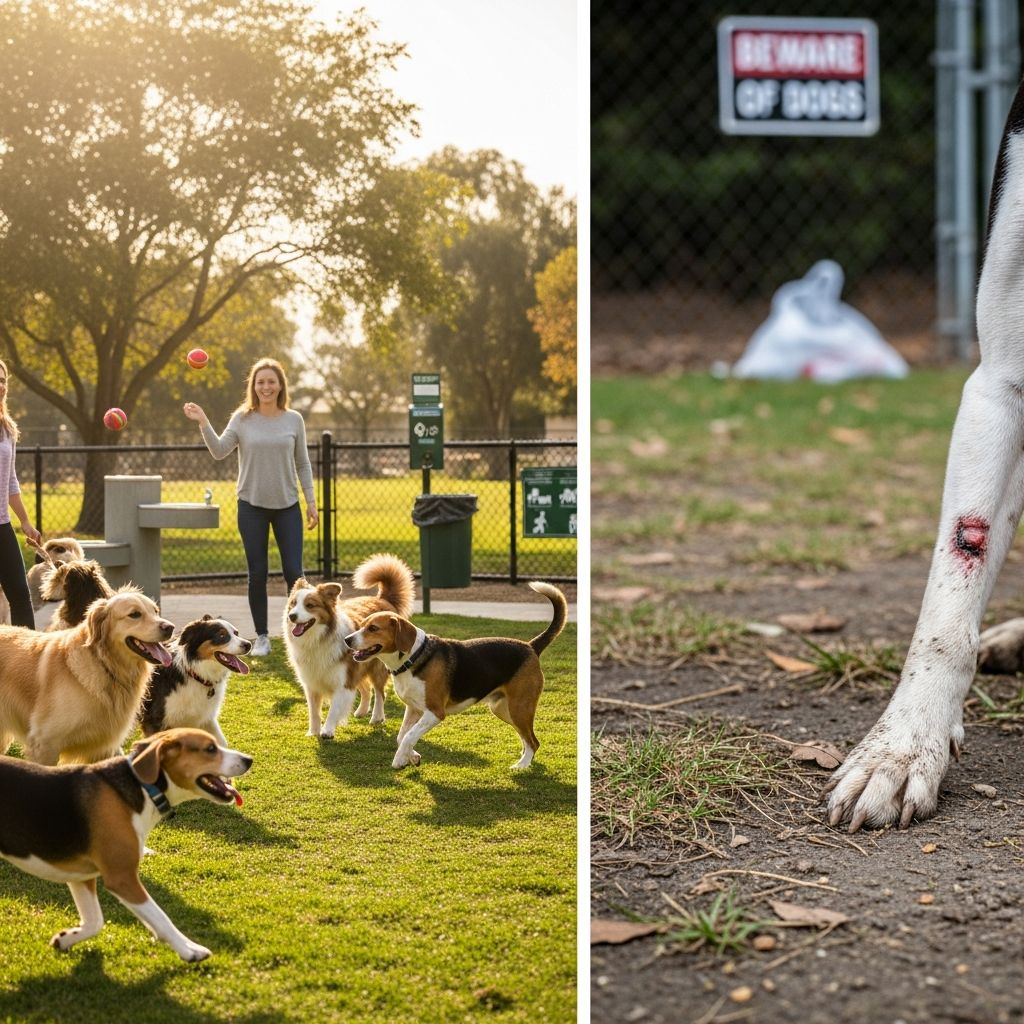 Dog Parks: Weighing Benefits Against Health and Safety Risks Discover the advantages and disadvantages of dog parks to make informed decisions about your pet's socialization and exercise needs.