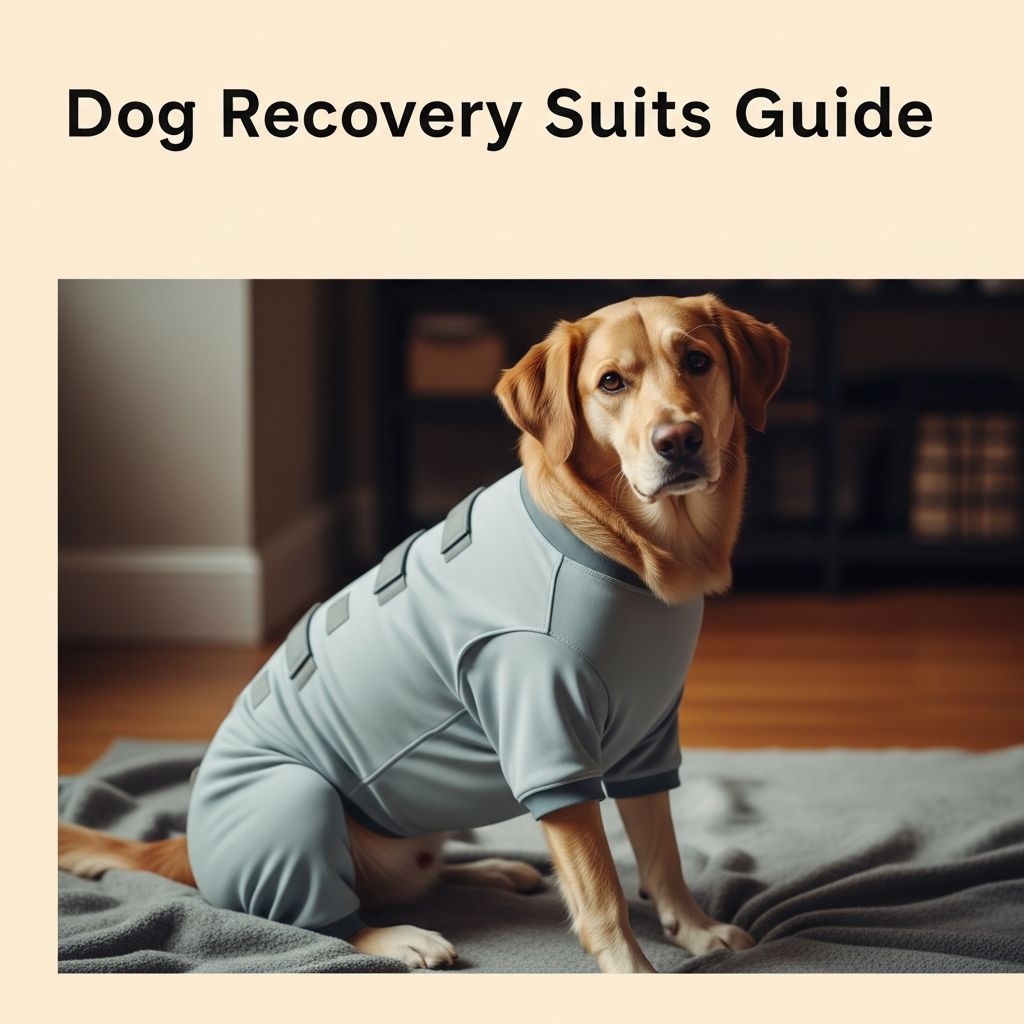 Dog Recovery Suits Guide Discover how recovery suits revolutionize post-surgery care for dogs, offering comfort, protection, and stress relief over traditional cones.