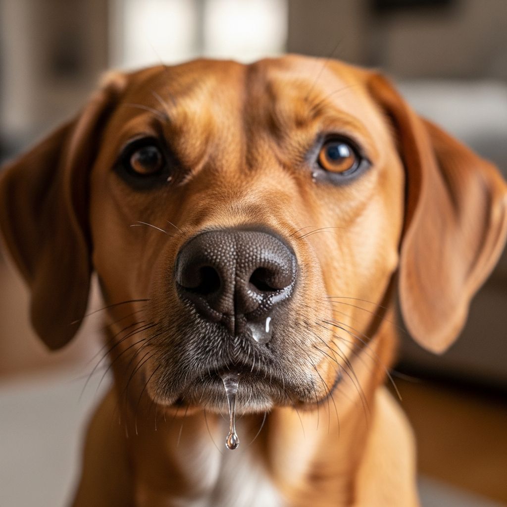 Learn when a dog's runny nose is harmless and when it signals serious health issues needing vet care.