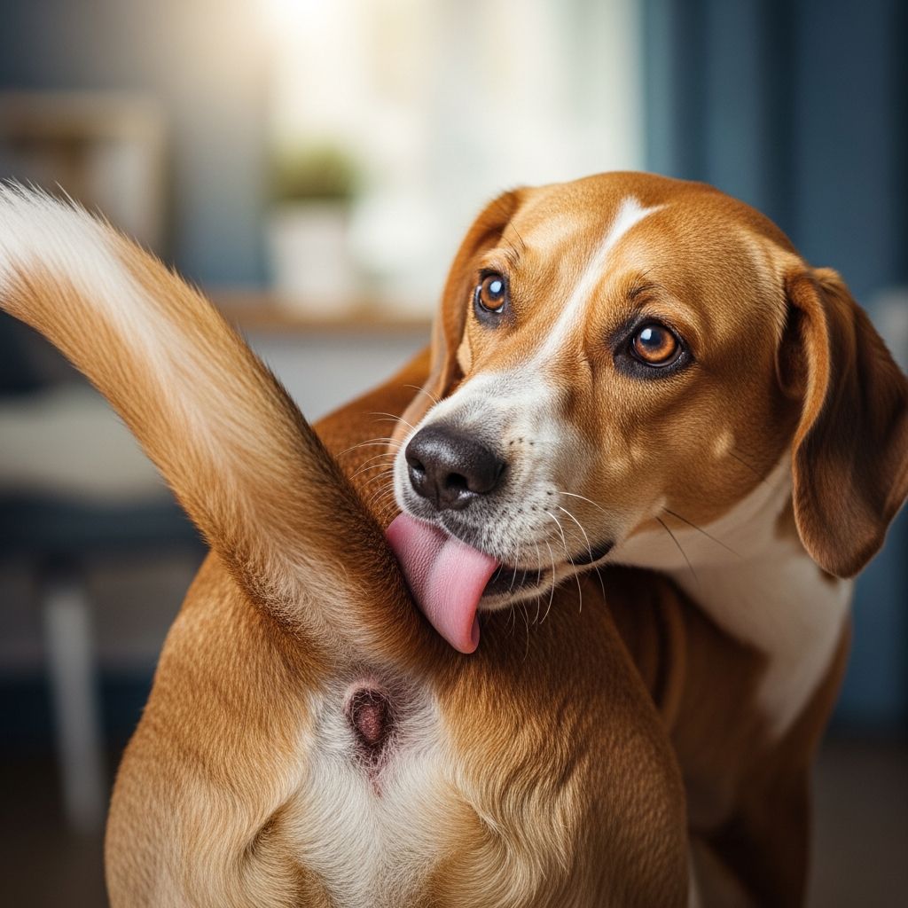 Understanding Excessive Tail-Base Licking in Dogs Discover why dogs lick their tails and when to seek veterinary care