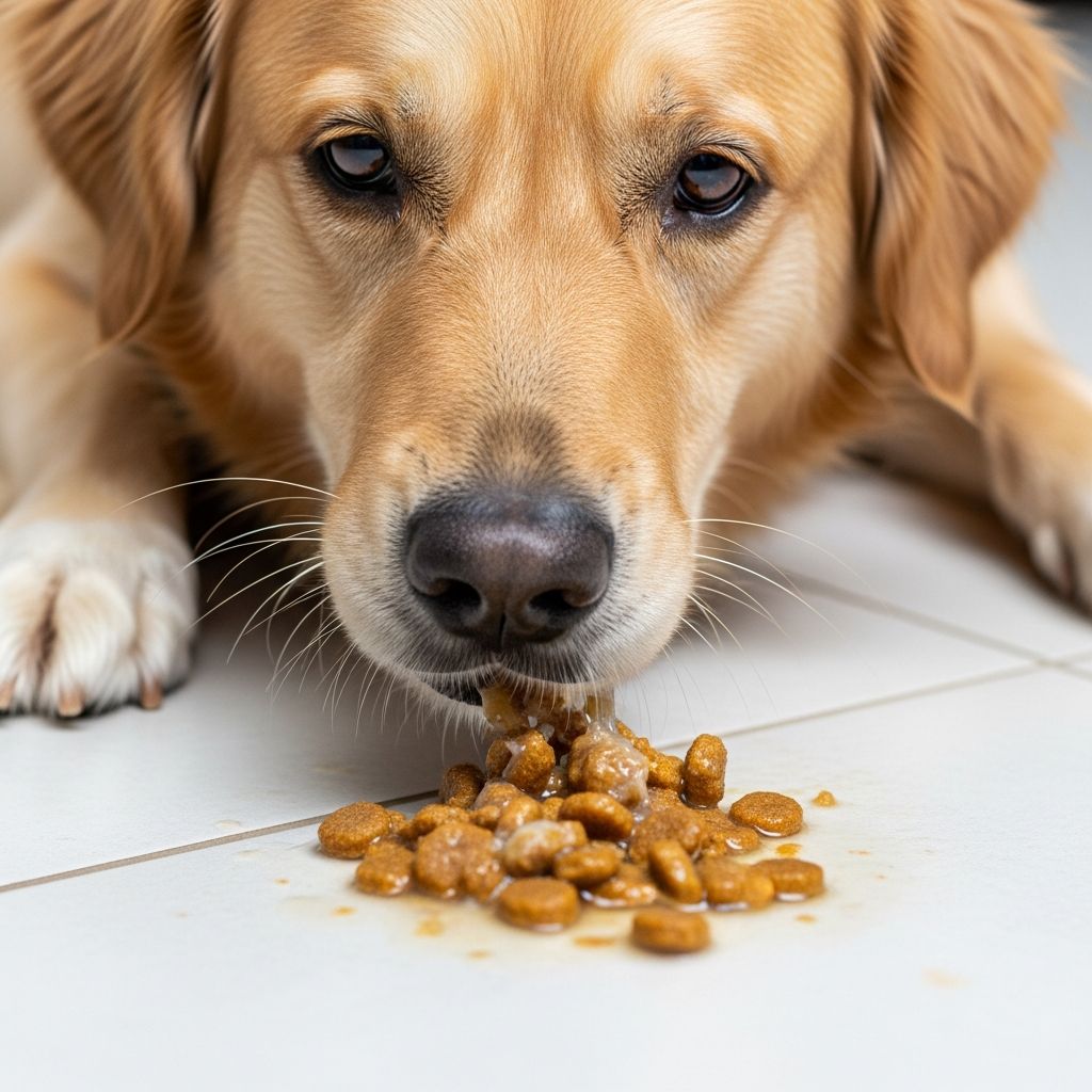 Discover why your dog is vomiting undigested food, how to differentiate it from regurgitation, and essential steps for diagnosis and treatment.