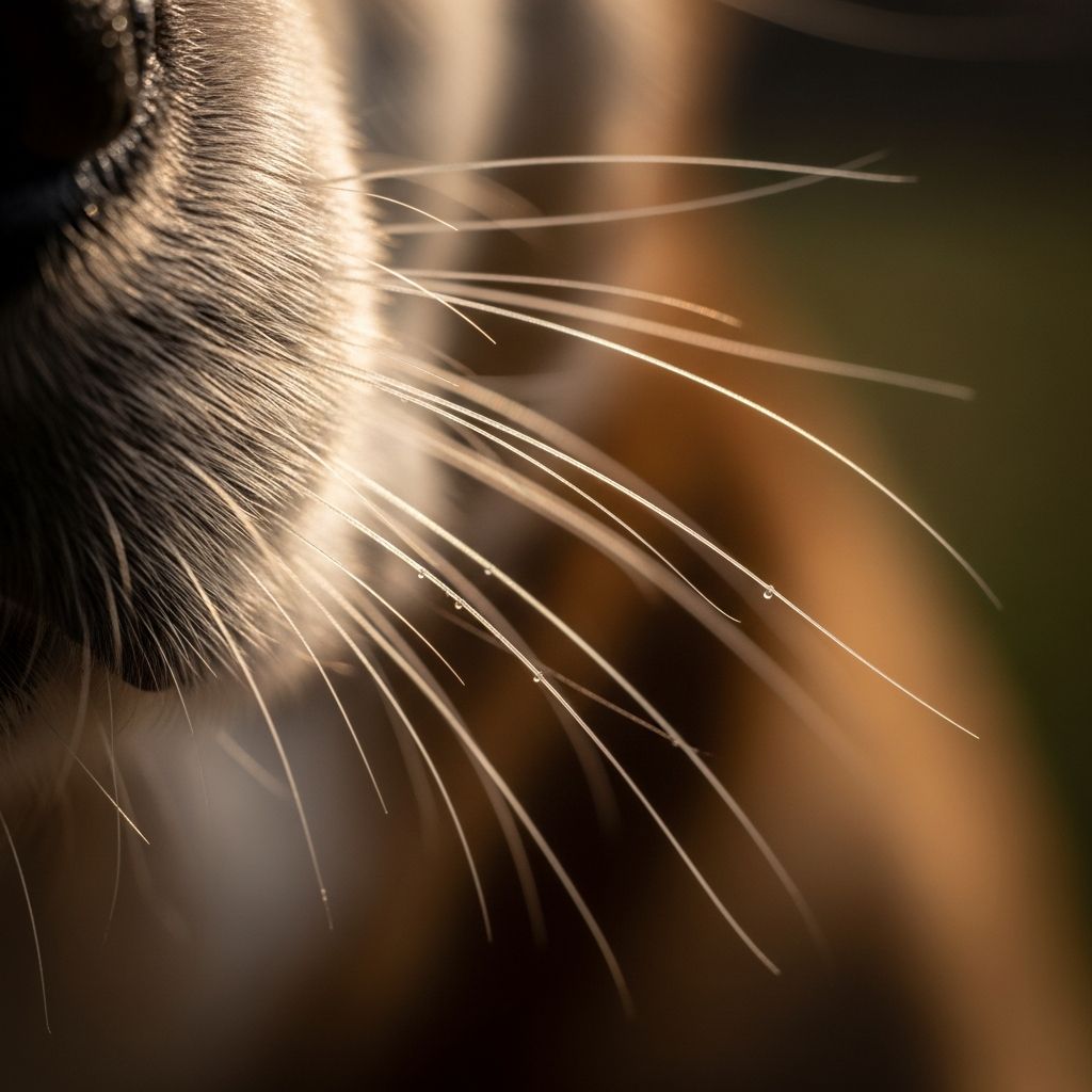 Dog Whiskers: Vital Sensory Tools Explained Discover the crucial role of dog whiskers in navigation, protection, and communication, and why trimming them can impair your pet's senses.
