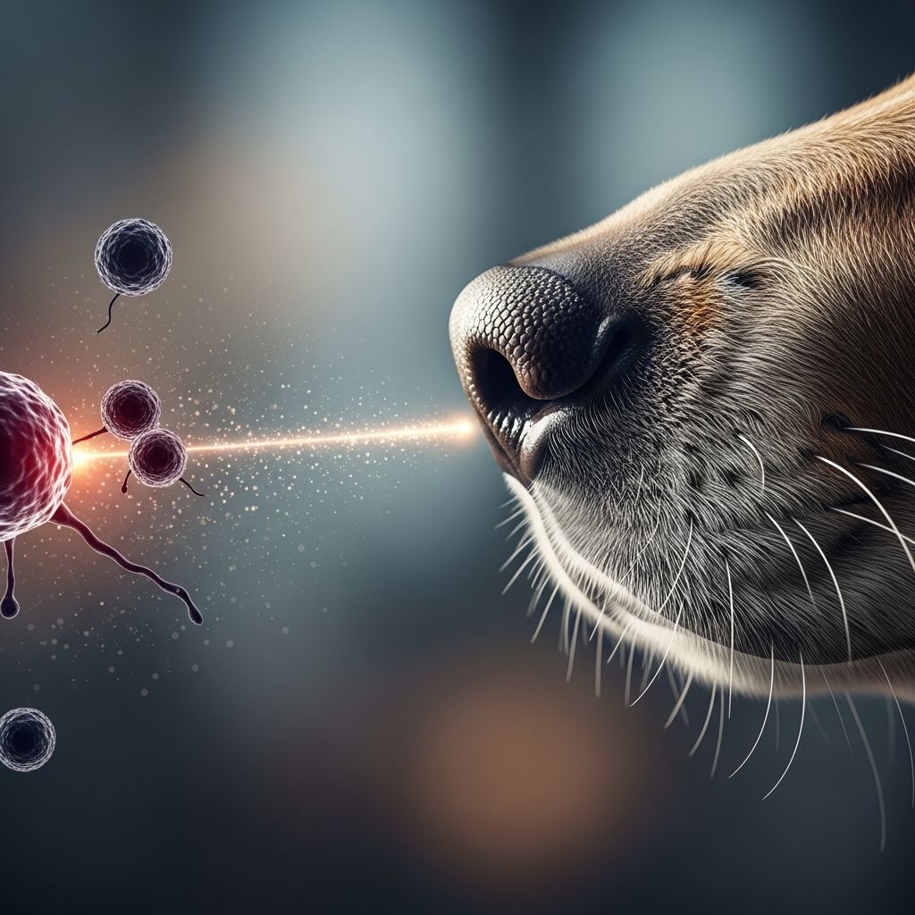 Dogs’ Noses vs Cancer: Detection Power Discover how dogs' extraordinary sense of smell is revolutionizing early cancer detection in humans and fellow canines, backed by cutting-edge research.
