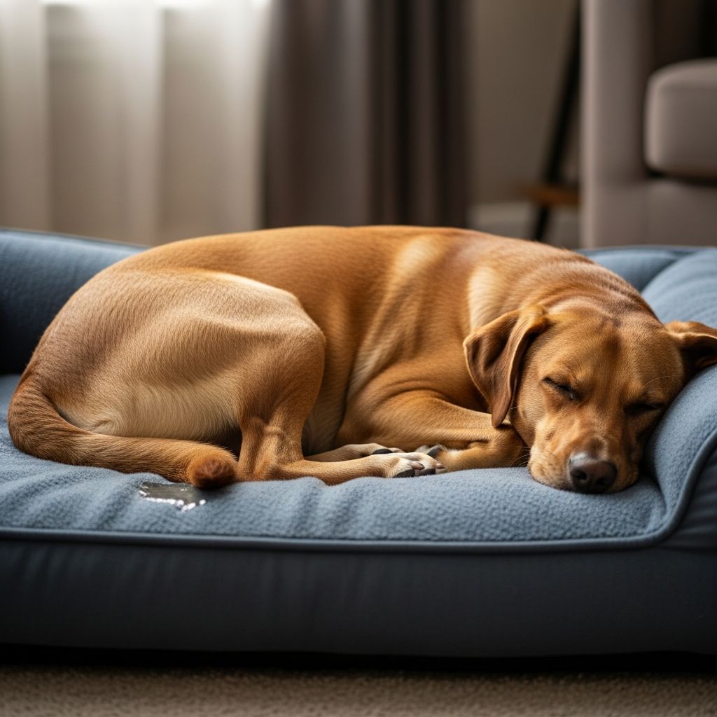 Dogs Urinating During Sleep: Causes and Solutions Discover why dogs pee in their sleep, from age-related issues to infections, and learn effective management strategies for better pet care.