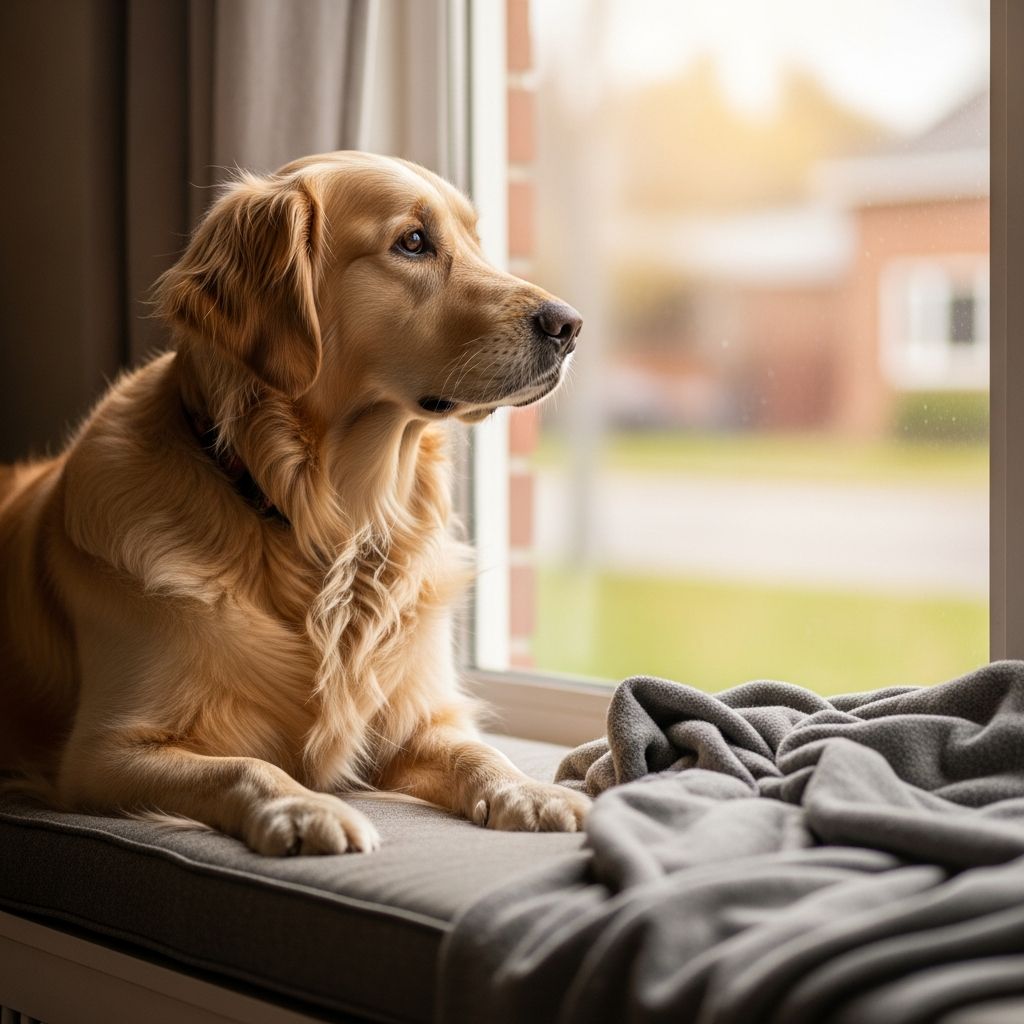 Easing Dog Separation Worries Practical strategies to help your dog stay calm and confident when you're not home, preventing anxiety from developing.