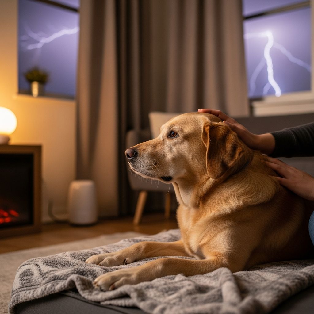Discover proven strategies to comfort noise-sensitive dogs during fireworks, storms, and other startling events for a calmer life together.