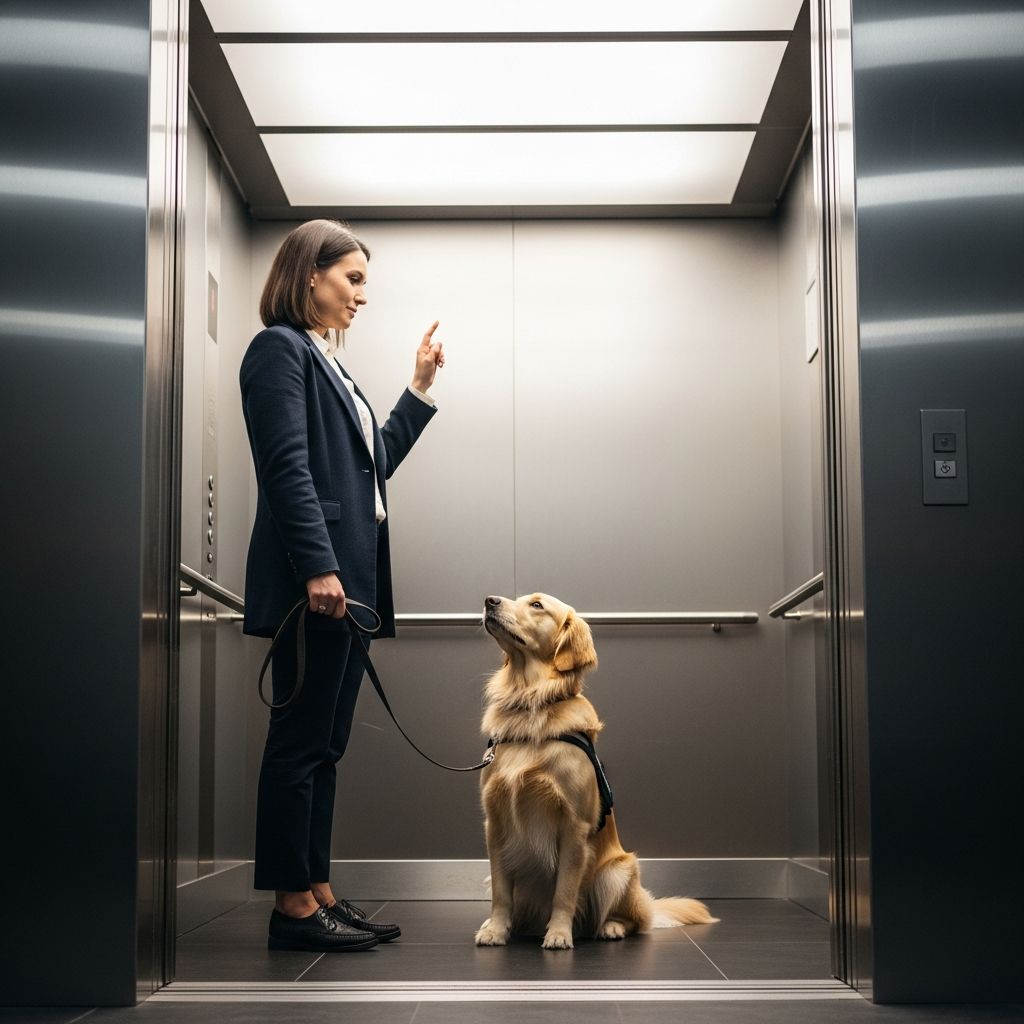 Mastering Elevator Safety with Your Canine Companion Essential techniques for teaching dogs polite and safe elevator behavior