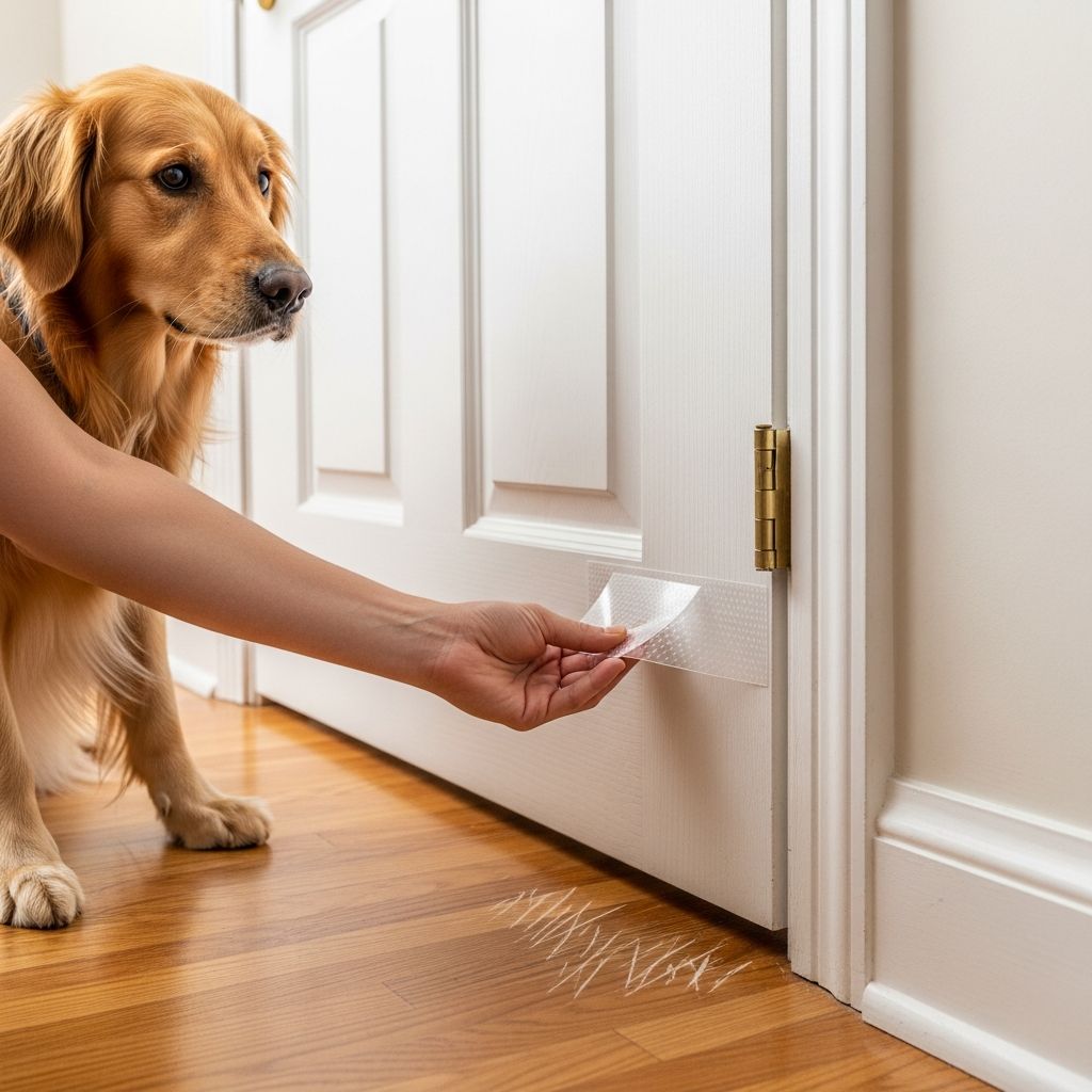 End Door Scratching in Dogs Discover proven methods to stop your dog's door scratching habit and restore peace to your home with expert training tips.