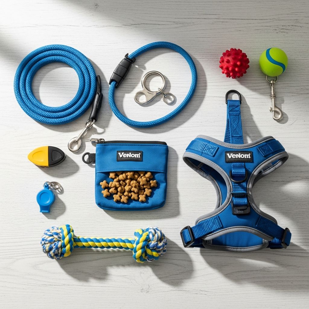 Discover the must-have tools that make daily dog training effective, fun, and stress-free for owners and pups alike.