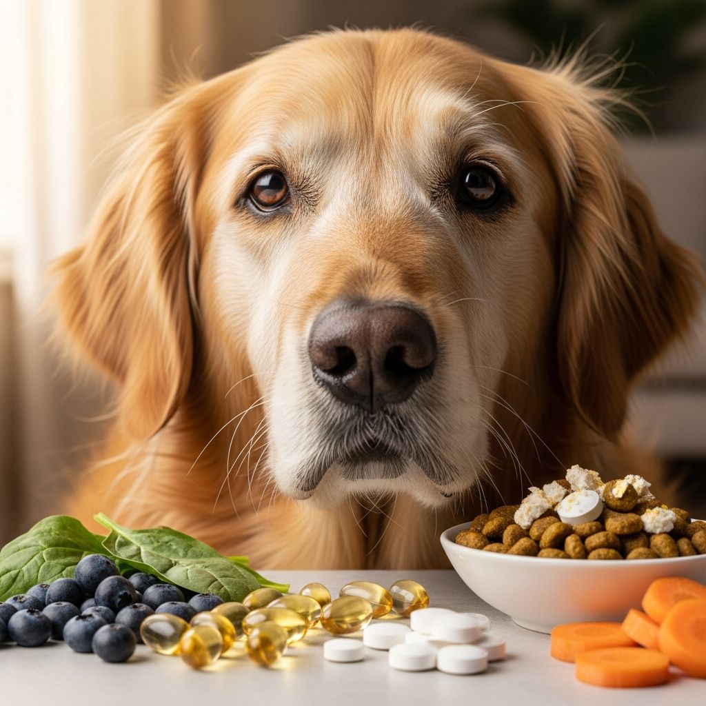Discover how targeted vitamins and supplements can enhance mobility, cognition, and vitality in your senior canine companion for a healthier golden years.
