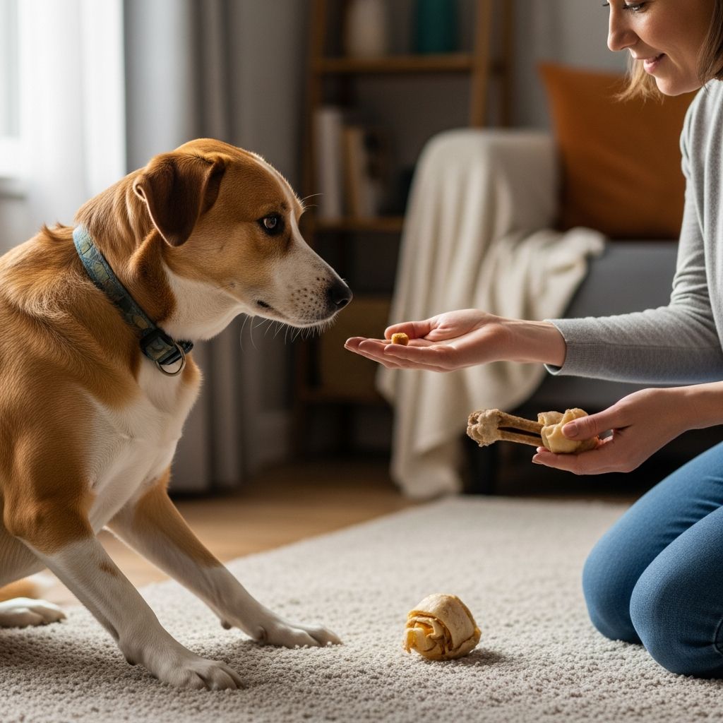 Learn effective trading techniques to redirect your dog's resource guarding behaviors safely