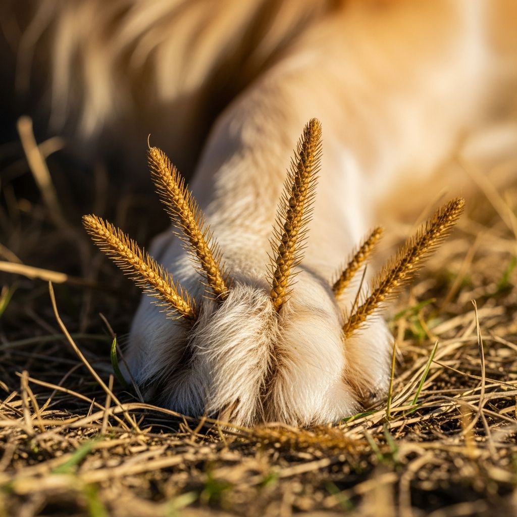Foxtail Dangers for Dogs Learn how to spot, prevent, and treat foxtail injuries that threaten your dog's paws, ears, eyes, and more this season.