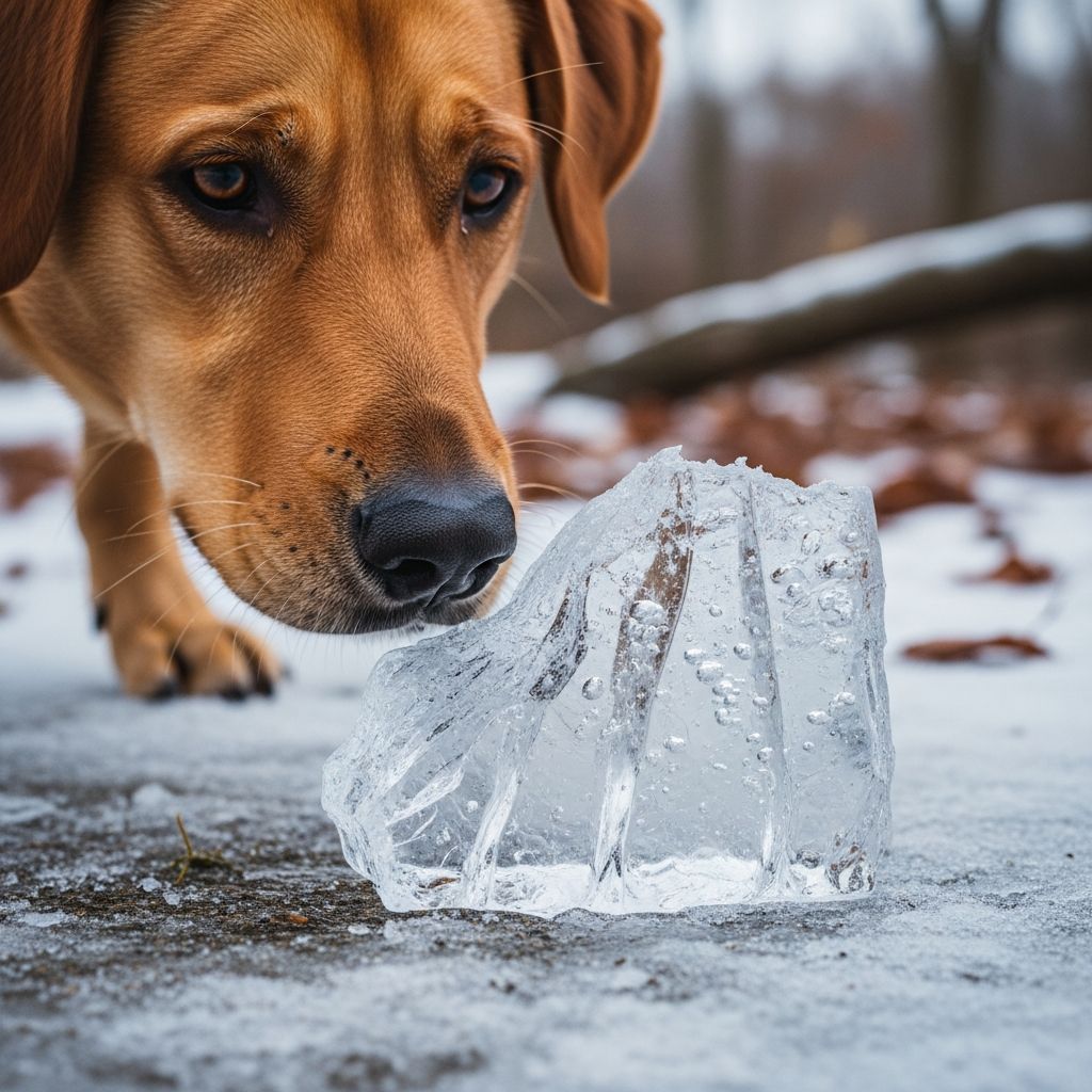 Learn whether ice is a healthy treat or a dental hazard for your canine companion.