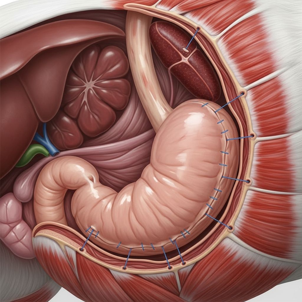 Gastropexy in Dogs Learn how gastropexy surgery prevents life-threatening bloat in high-risk dogs, with details on techniques, recovery, and benefits.