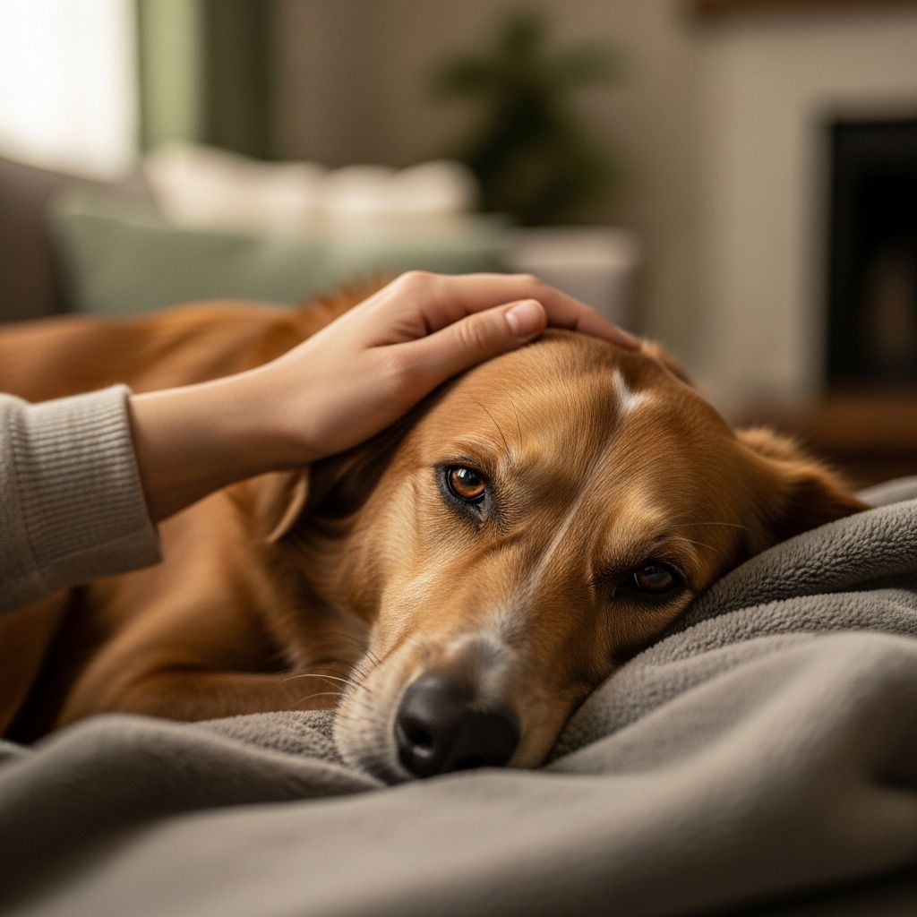 Build trust and confidence in touch-sensitive dogs through gradual, reward-based desensitization techniques.