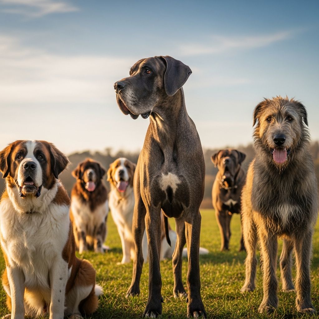 Discover the world's largest dog breeds, their unique traits, care needs, and why these gentle giants make loyal companions for dedicated owners.