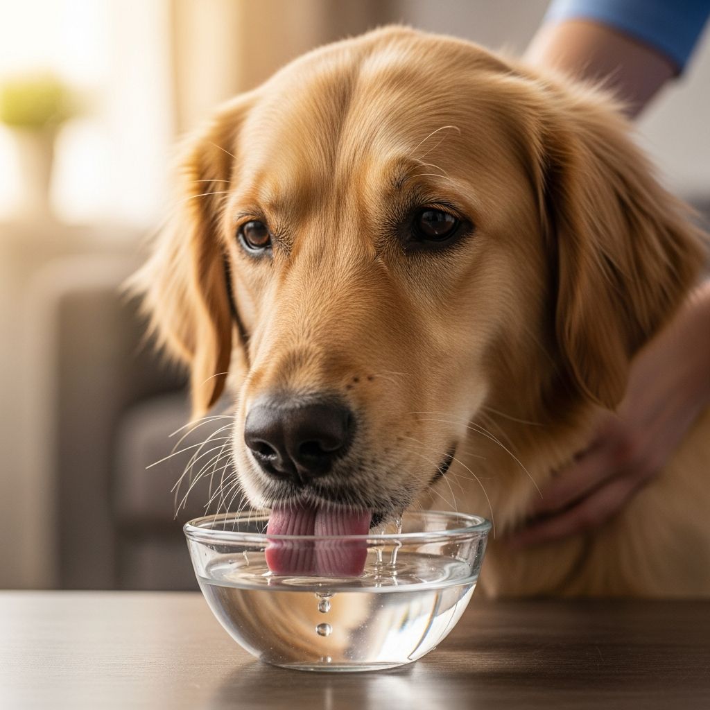 Helping Sick Dogs Stay Hydrated Essential strategies to encourage water intake in ill dogs and combat dehydration risks effectively.
