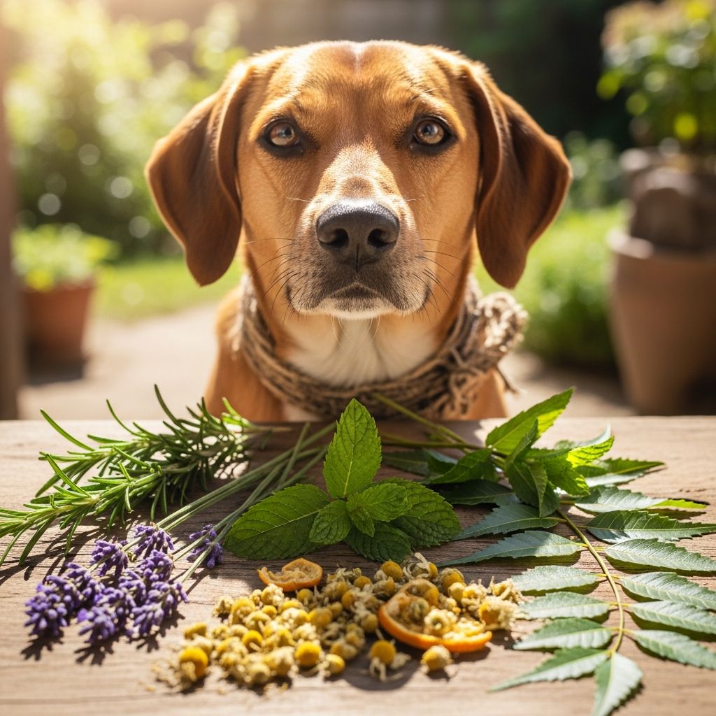 Herbal Solutions for Flea Control in Dogs Discover effective natural herbs and remedies to protect your dog from fleas without harsh chemicals.