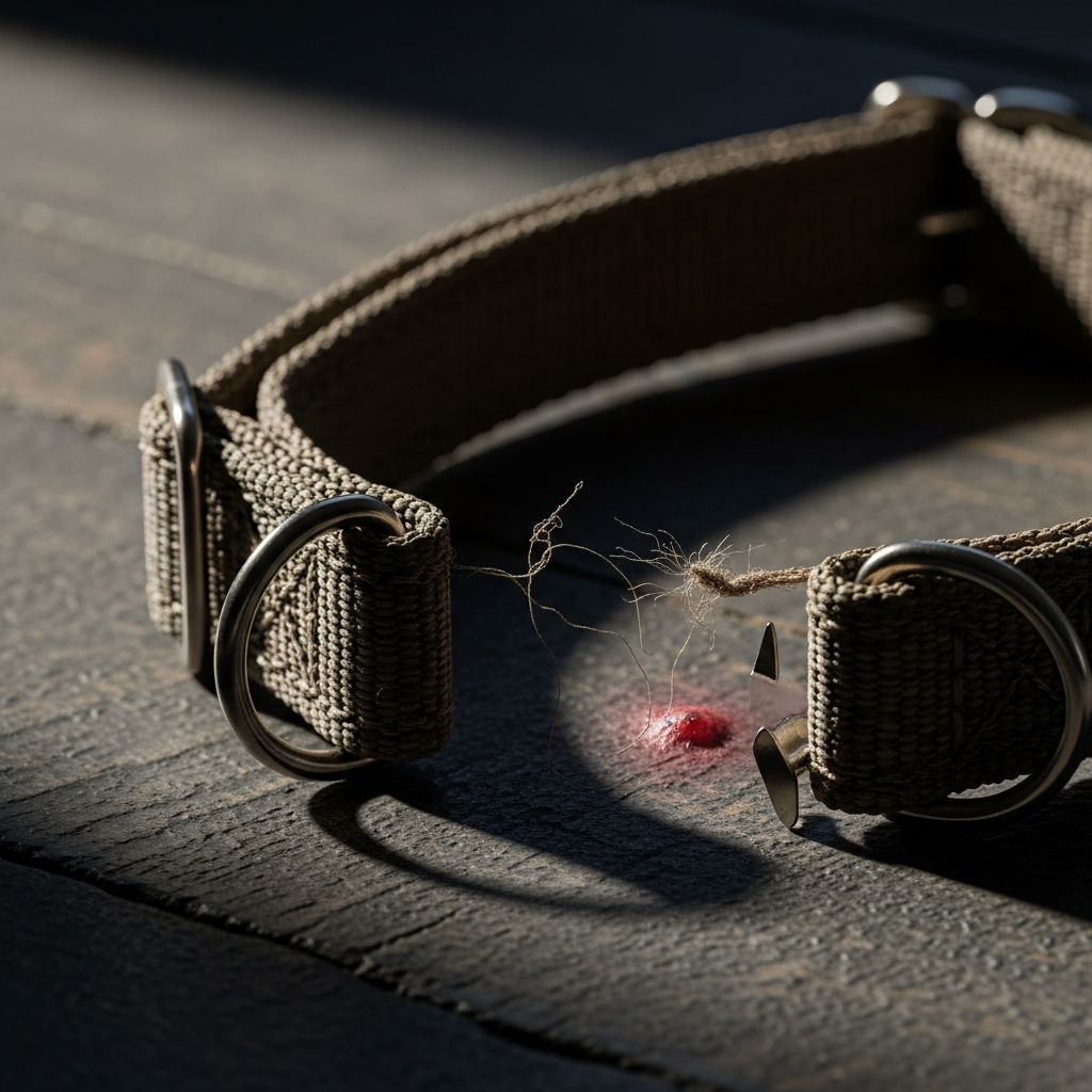 Hidden Risks of Dog Collars Discover the unseen dangers of common dog collars and learn safer alternatives to protect your pet from injury and distress.