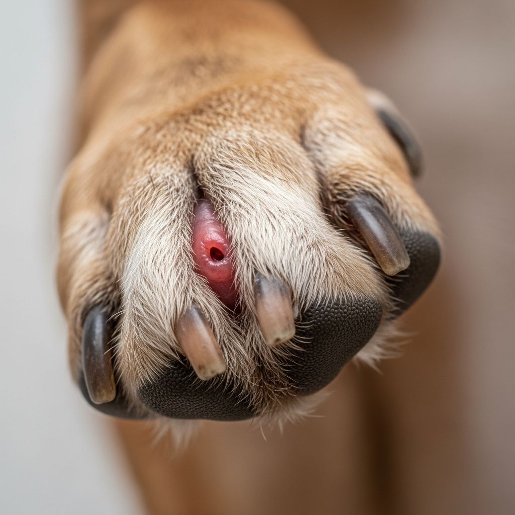 Interdigital Cysts in Dogs Discover causes, symptoms, and effective treatments for painful paw cysts in dogs that cause limping and discomfort.