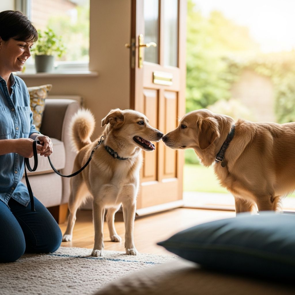 Smoothly Introducing a New Dog to Your Home Expert strategies for seamless integration of a new dog with your family and existing pets, minimizing stress and building harmony.