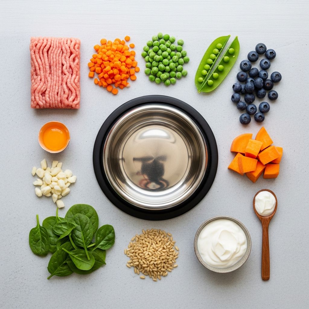 Discover the vital components every homemade dog food recipe needs for optimal canine health and vitality.
