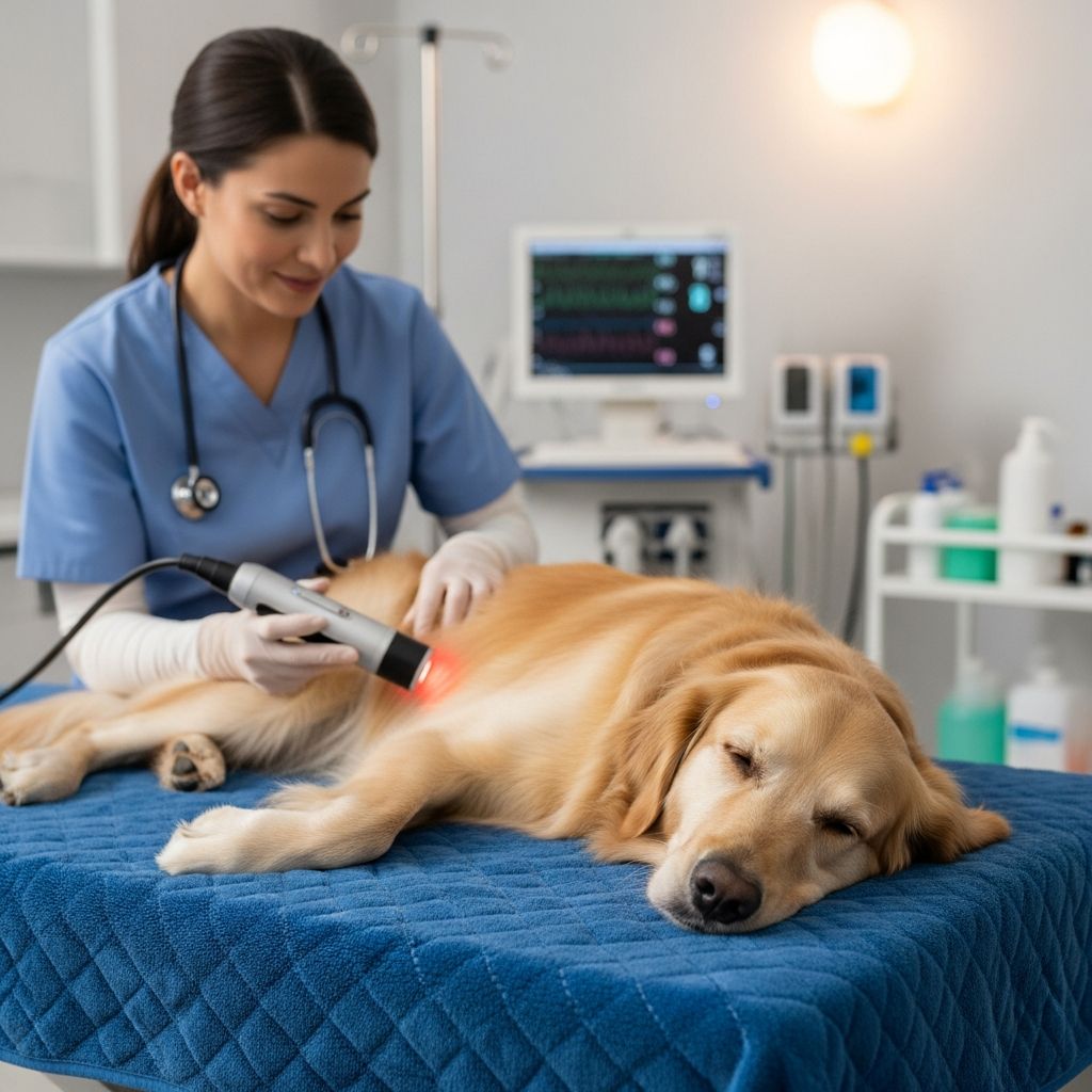 Discover how laser therapy provides pain relief, speeds recovery, and improves mobility for dogs with arthritis, injuries, and more.