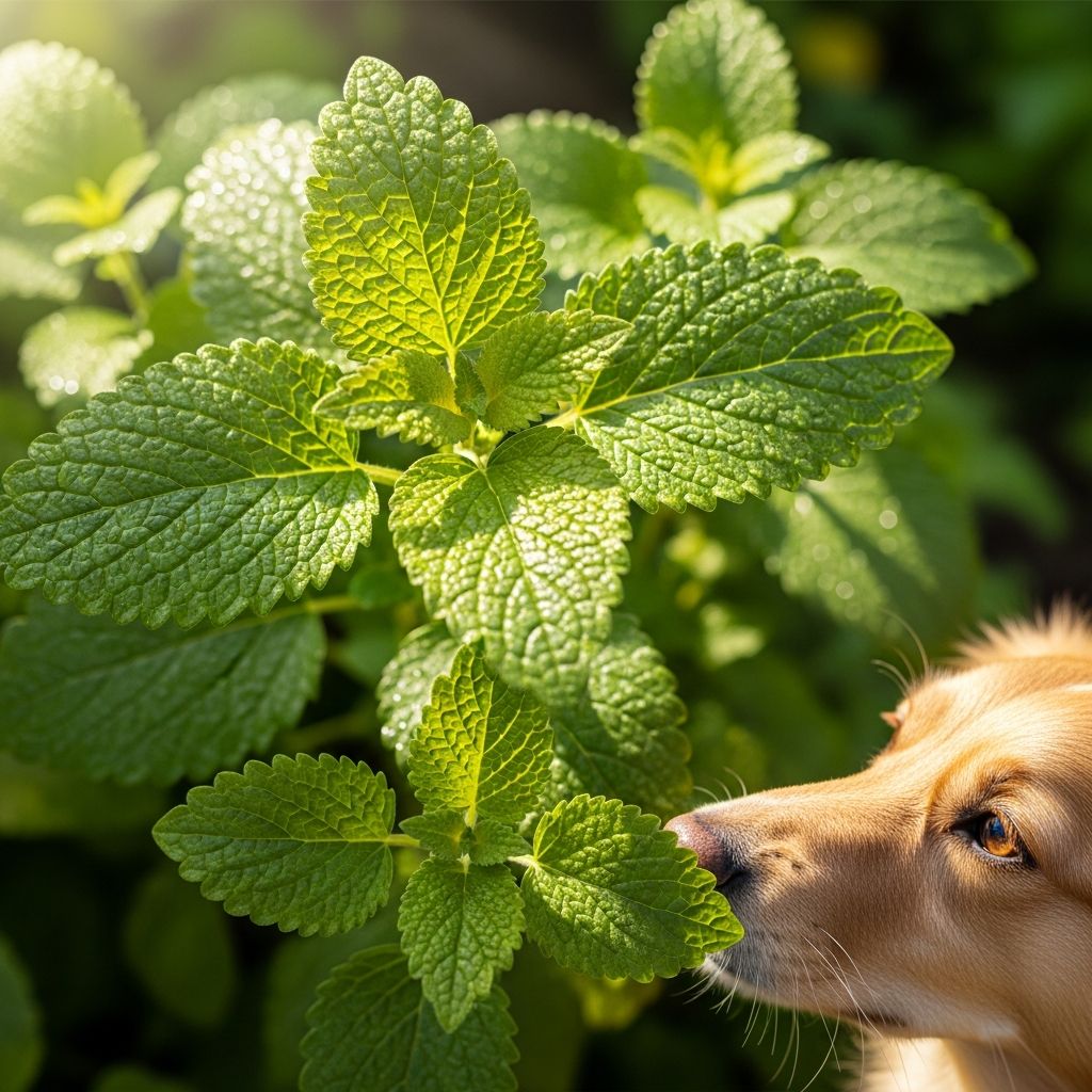 Explore how lemon balm supports your dog's calm, digestion, sleep, and more with safe, natural applications.