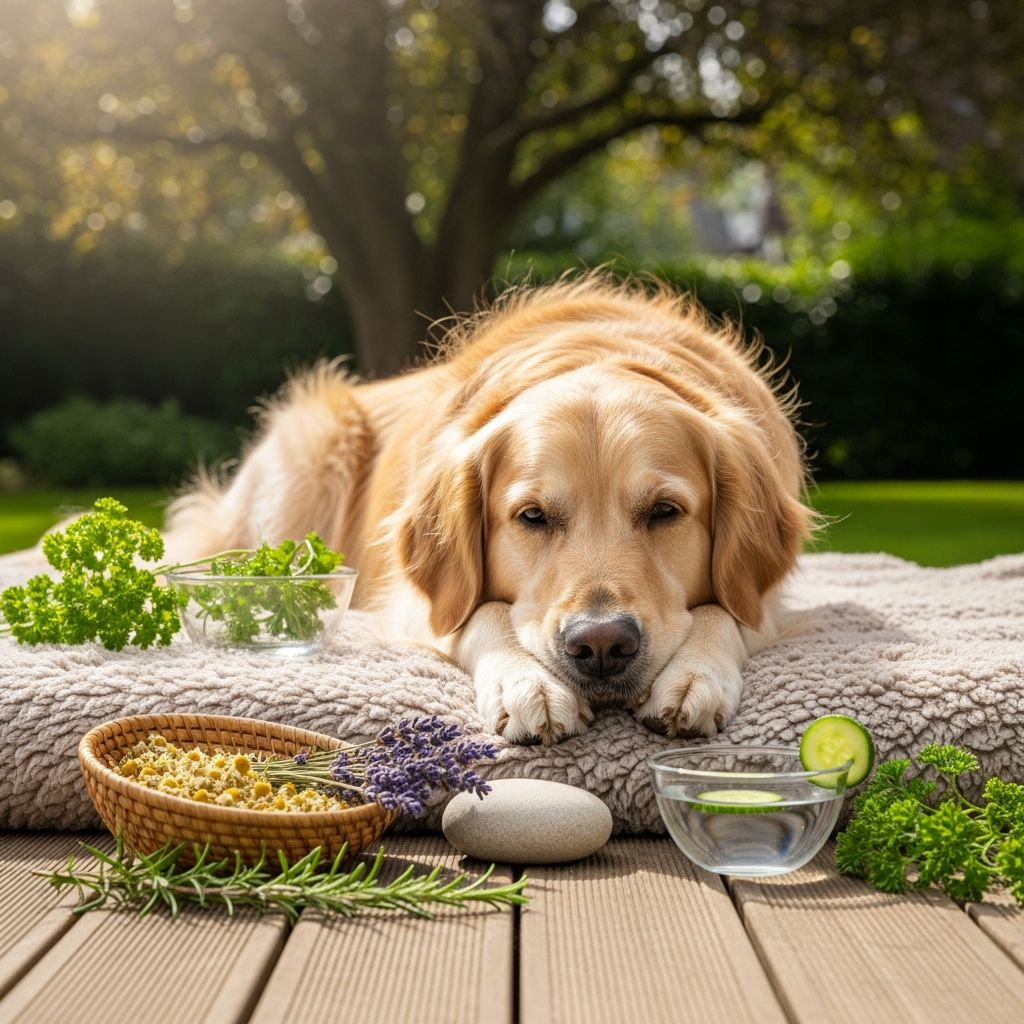 Explore evidence-based natural remedies and therapies to support your dog's comfort and wellbeing