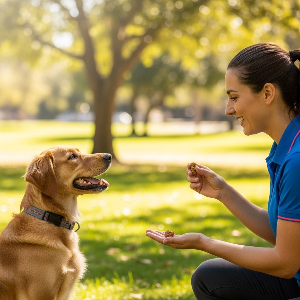 Mastering Dog Training with Treats and Praise Unlock effective dog training techniques using positive reinforcement through treats, praise, and rewards to build a stronger bond and better behavior.