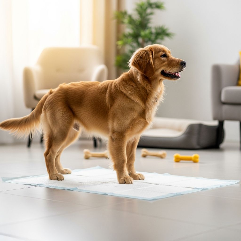 Discover proven strategies for successful indoor potty training, perfect for apartments, bad weather, or dogs with special needs.