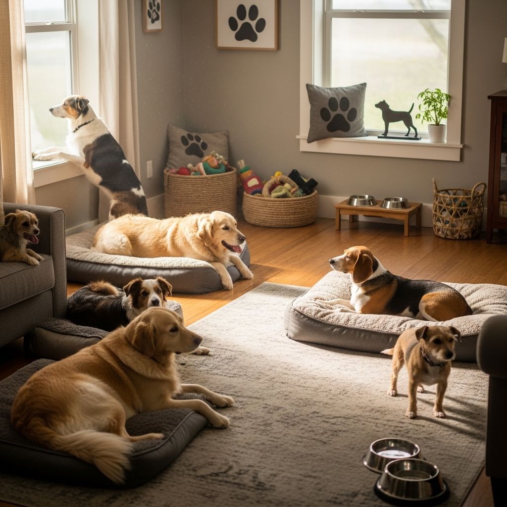 Mastering Multi-Dog Homes Essential strategies for harmony, training, and daily management in households with multiple dogs.