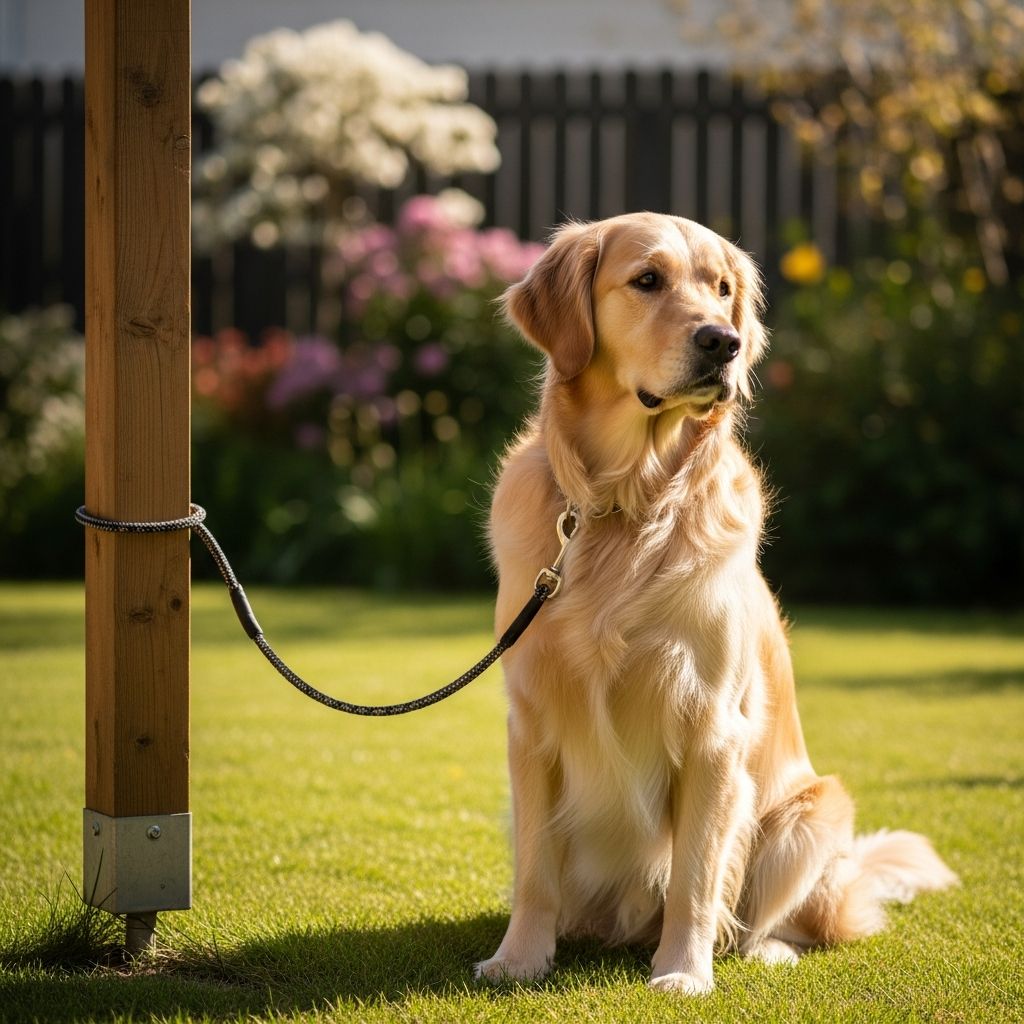 Mastering Tether Training for Calm Dogs Discover effective tether training techniques to teach your dog impulse control, settling skills, and household manners safely and positively.