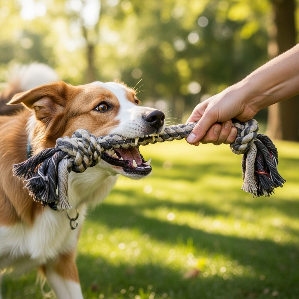 Mastering Tug Play with Your Dog Unlock the benefits of tug-of-war: build skills, boost bonding, and ensure safe fun for you and your pup.