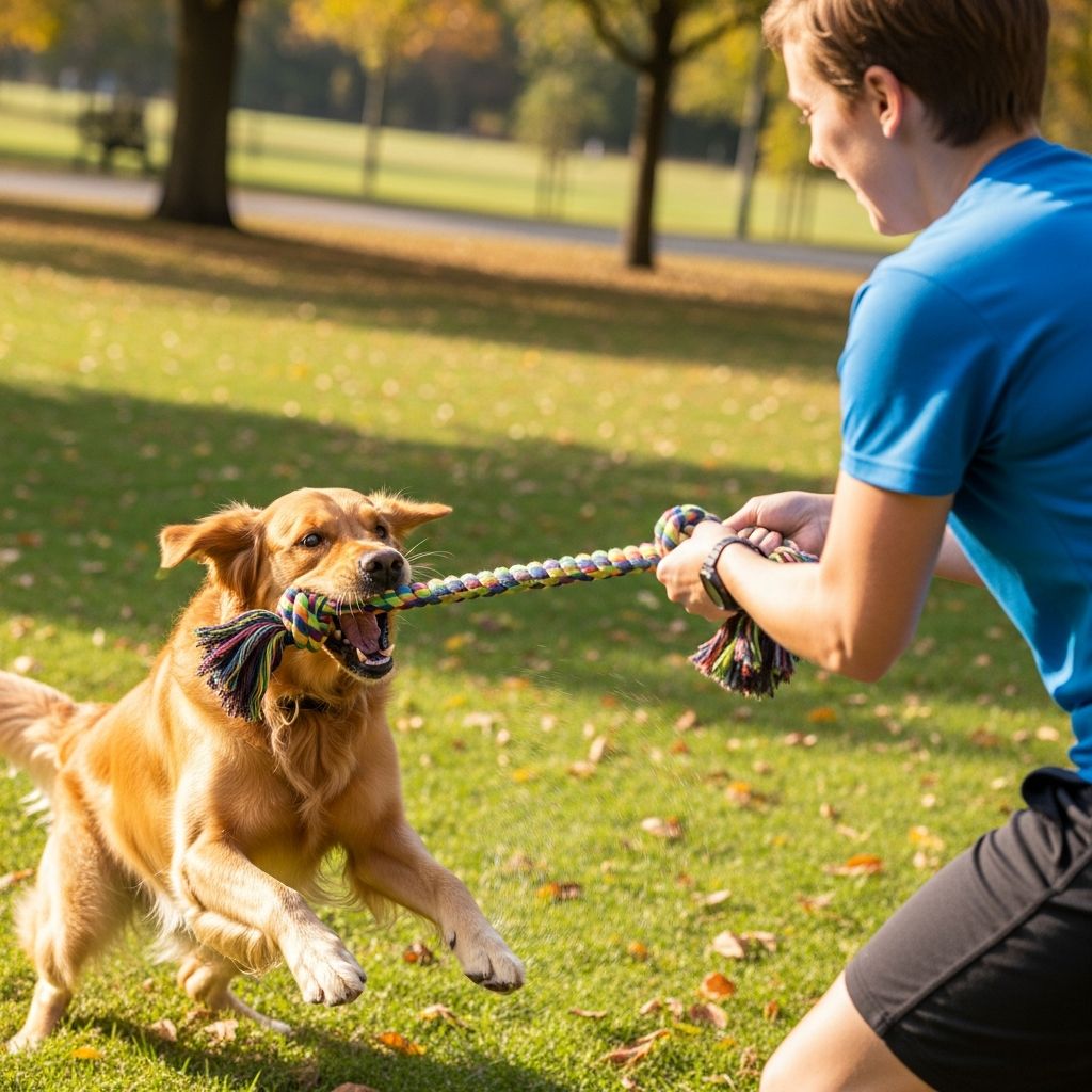 Mastering Tug Play with Your Dog Unlock the fun and benefits of tug-of-war while ensuring safety, building impulse control, and strengthening your bond with simple, effective rules.
