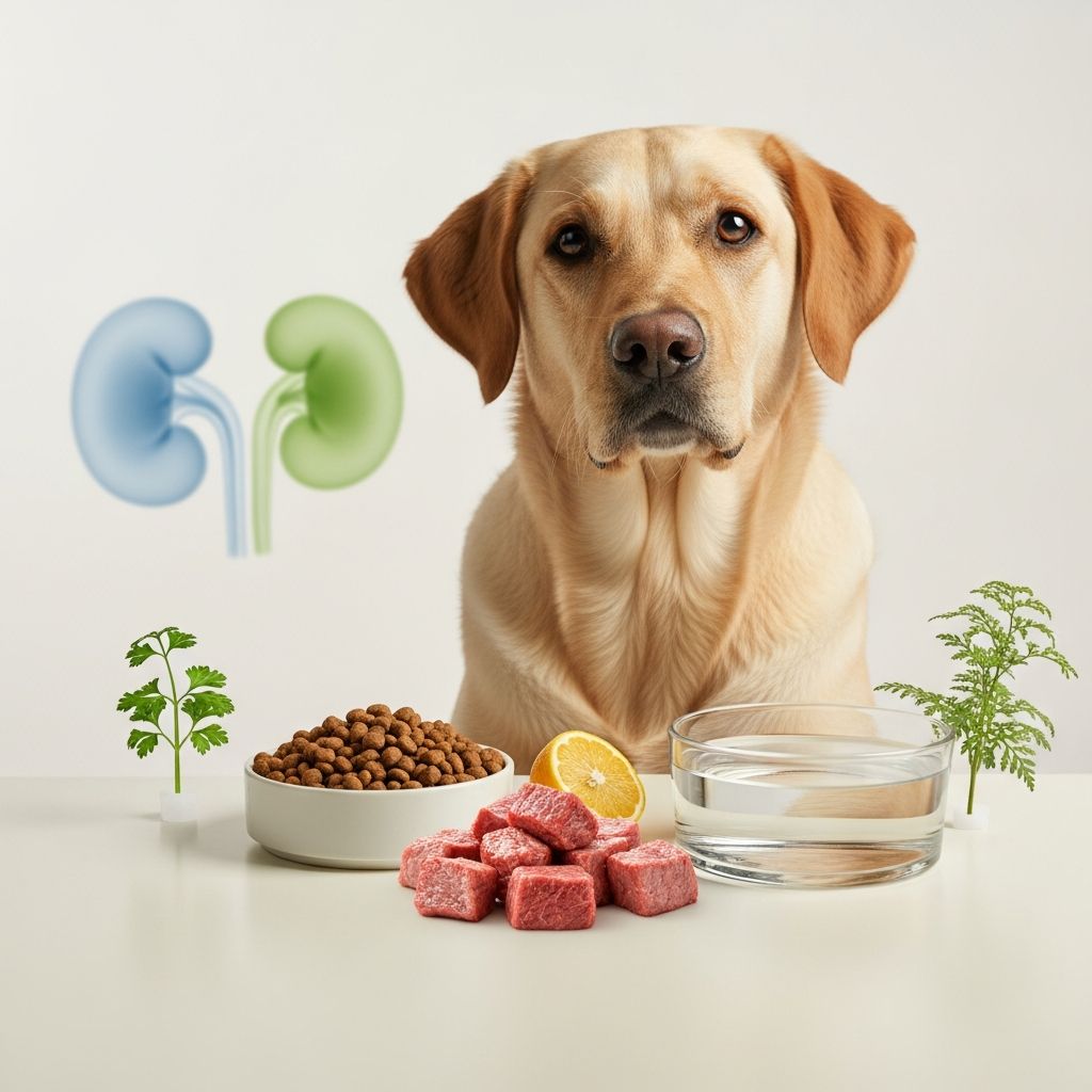 Explore the connection between meat consumption and canine kidney function for informed feeding decisions.