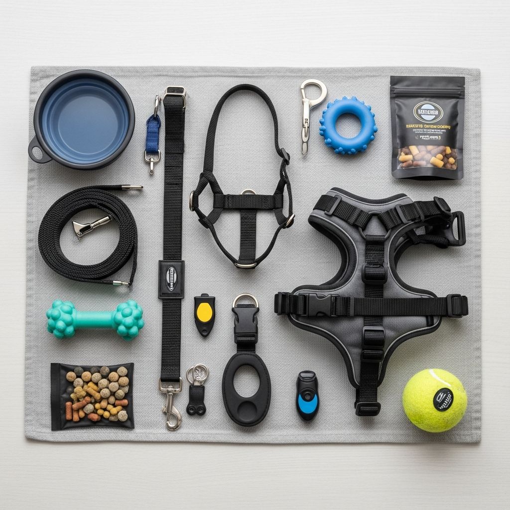 Must-Have Dog Training Gear Essentials Equip yourself with the top tools for successful dog training sessions and build a stronger bond with your pup through effective, positive methods.