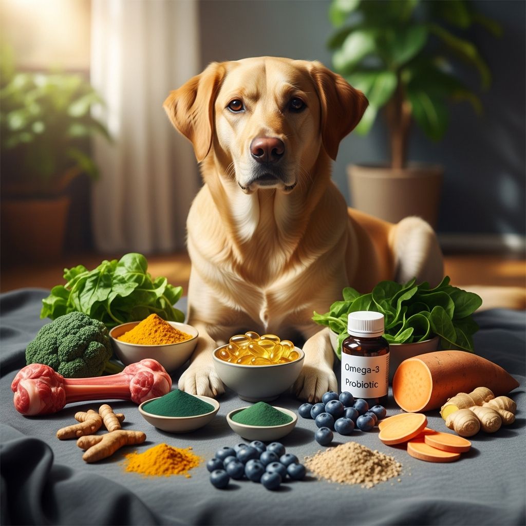 Natural Supplements for Canine Wellness Discover proven natural supplements to boost your dog's joint health, immunity, digestion, and overall vitality without relying on pharmaceuticals.