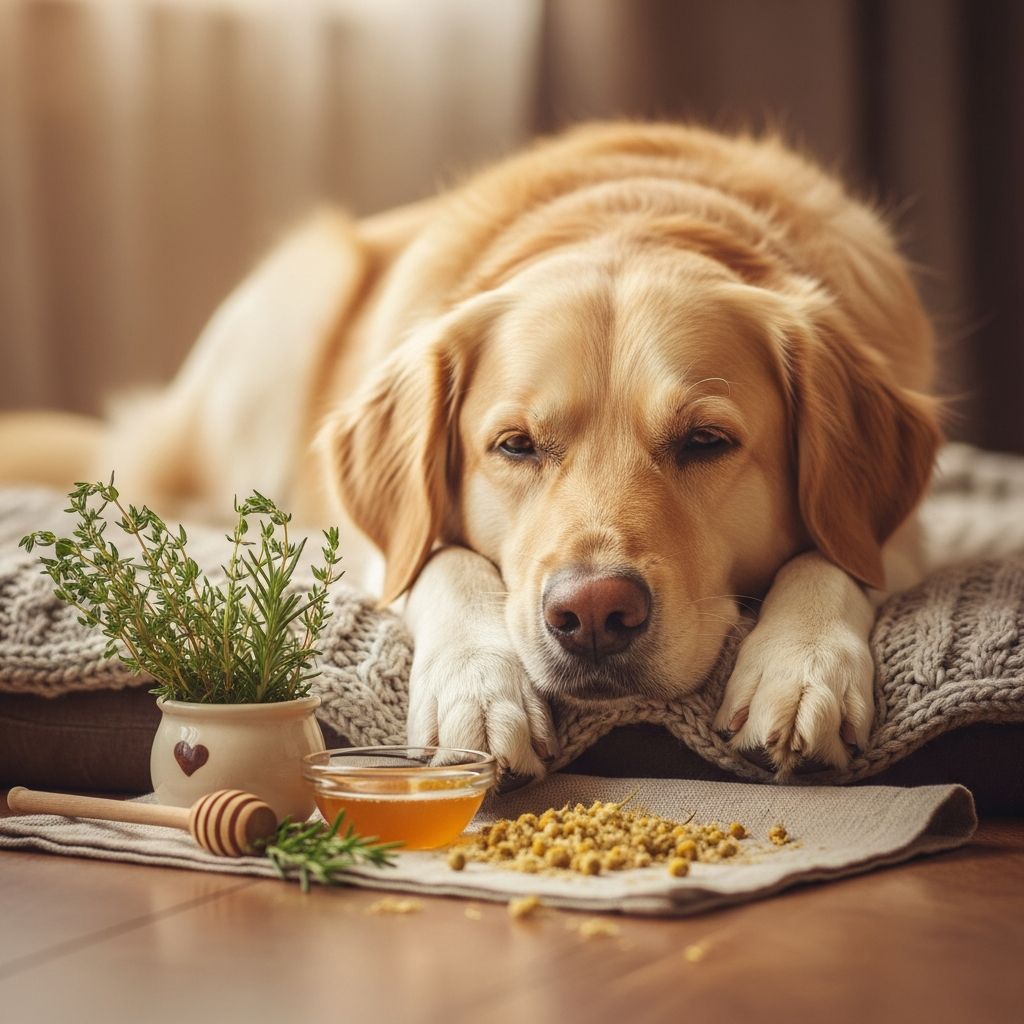 Natural Ways to Ease Your Dog’s Cough Discover safe, effective home remedies to soothe your dog's cough and cold symptoms while supporting recovery.
