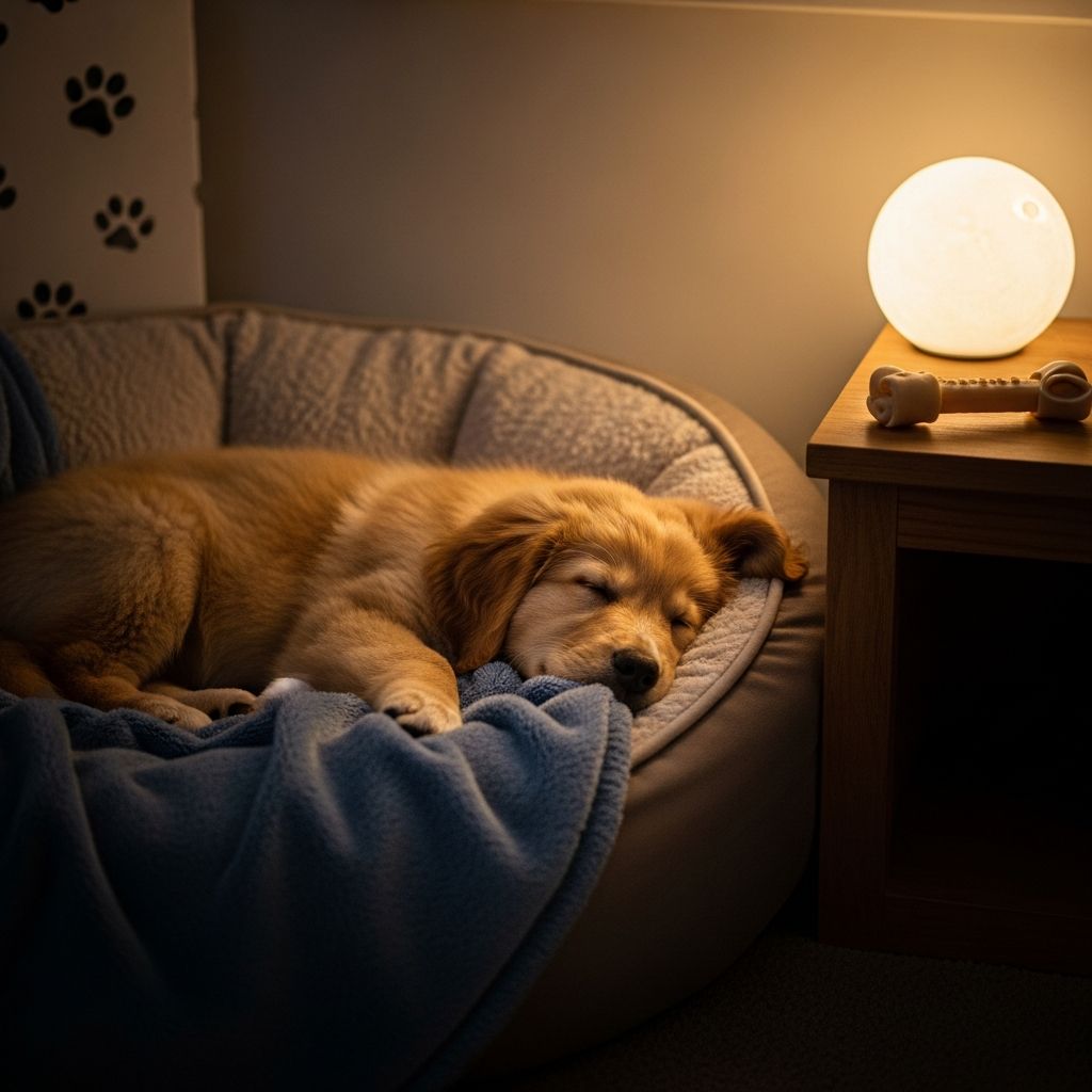 New Puppy Nighttime Sleep Guide Master the art of helping your new puppy sleep through the night with proven routines, crate tips, and behavior strategies for peaceful rest.