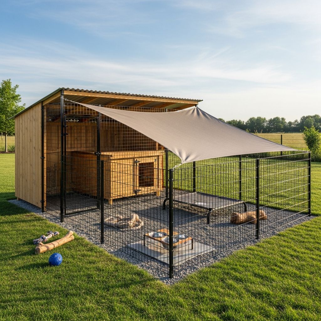 Outdoor Dog Kennels: Complete Setup Guide Design safe, comfortable outdoor spaces for your dog year-round