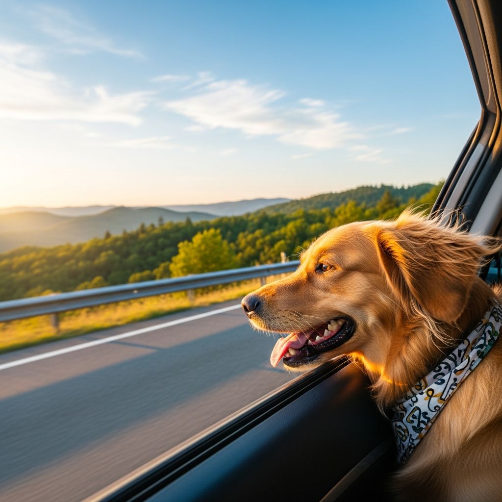 Pawfect Road Trips: Dog Travel Guide Master the art of stress-free road adventures with your canine companion through expert planning, packing, and safety tips.