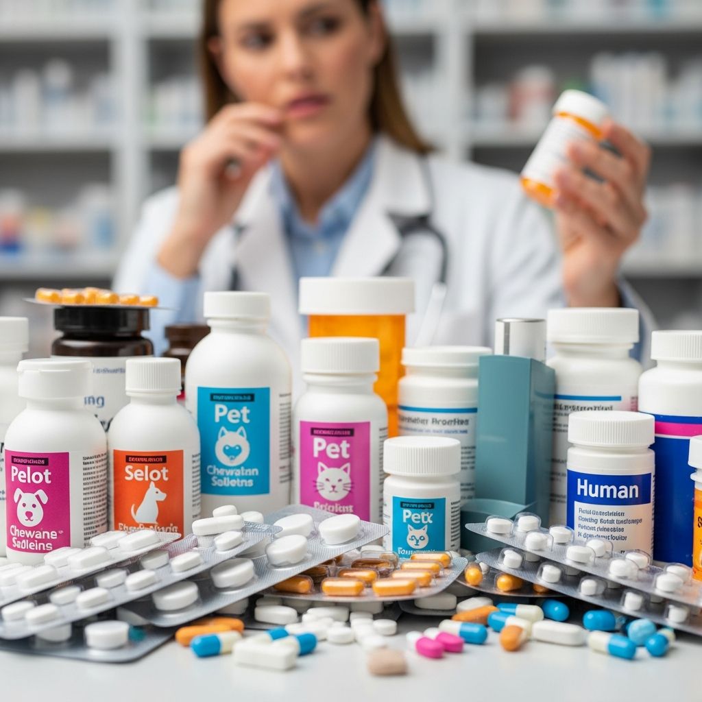 Pet Prescriptions at Human Pharmacies: Safety Risks Understanding critical dangers when filling veterinary medications at retail pharmacies.