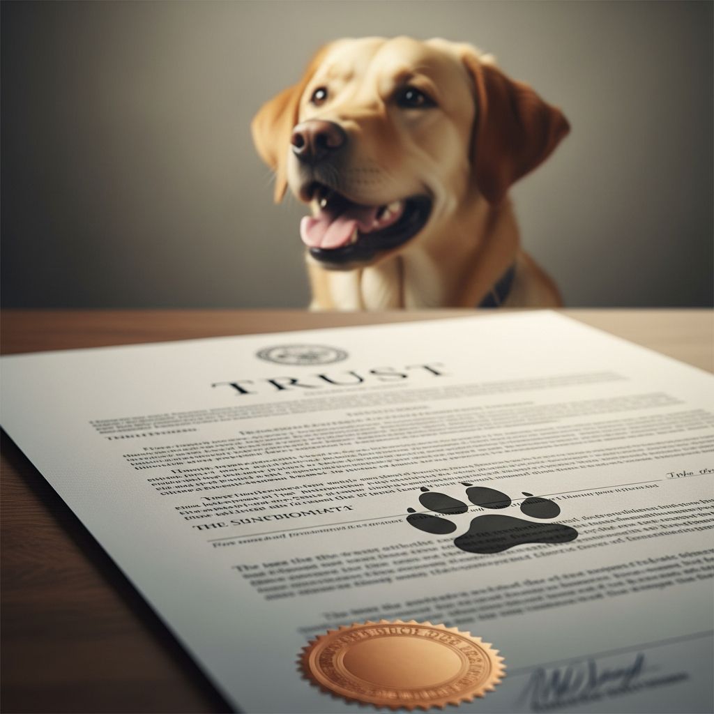 Pet Trusts: Secure Your Dog’s Future Care Learn how to establish a pet trust for your dog, ensuring lifelong care, financial security, and peace of mind after you're gone.