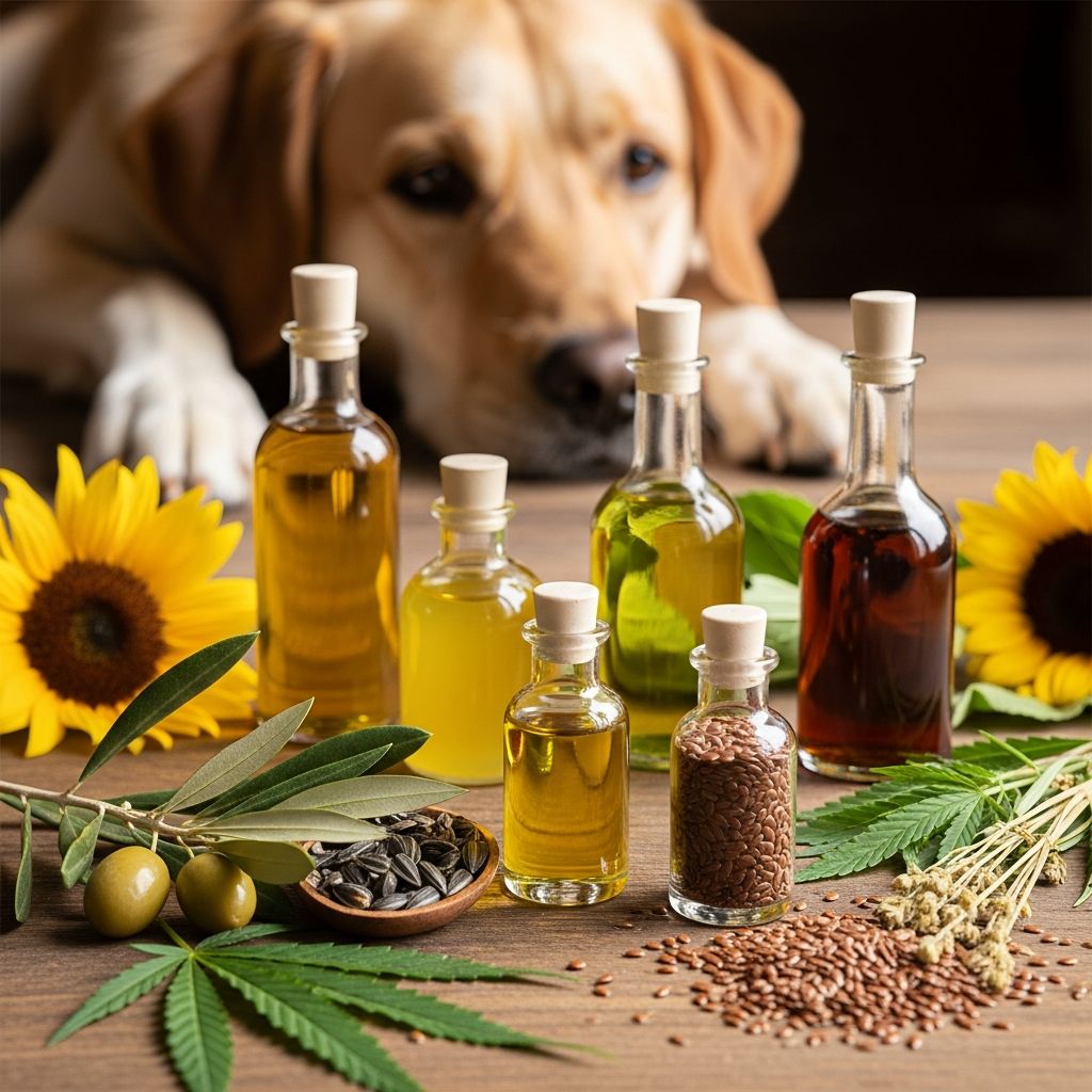 Plant Oils for Canine Wellness Unlock the power of plant-based oils to boost your dog's skin, coat, joints, and overall vitality with safe, natural supplements.