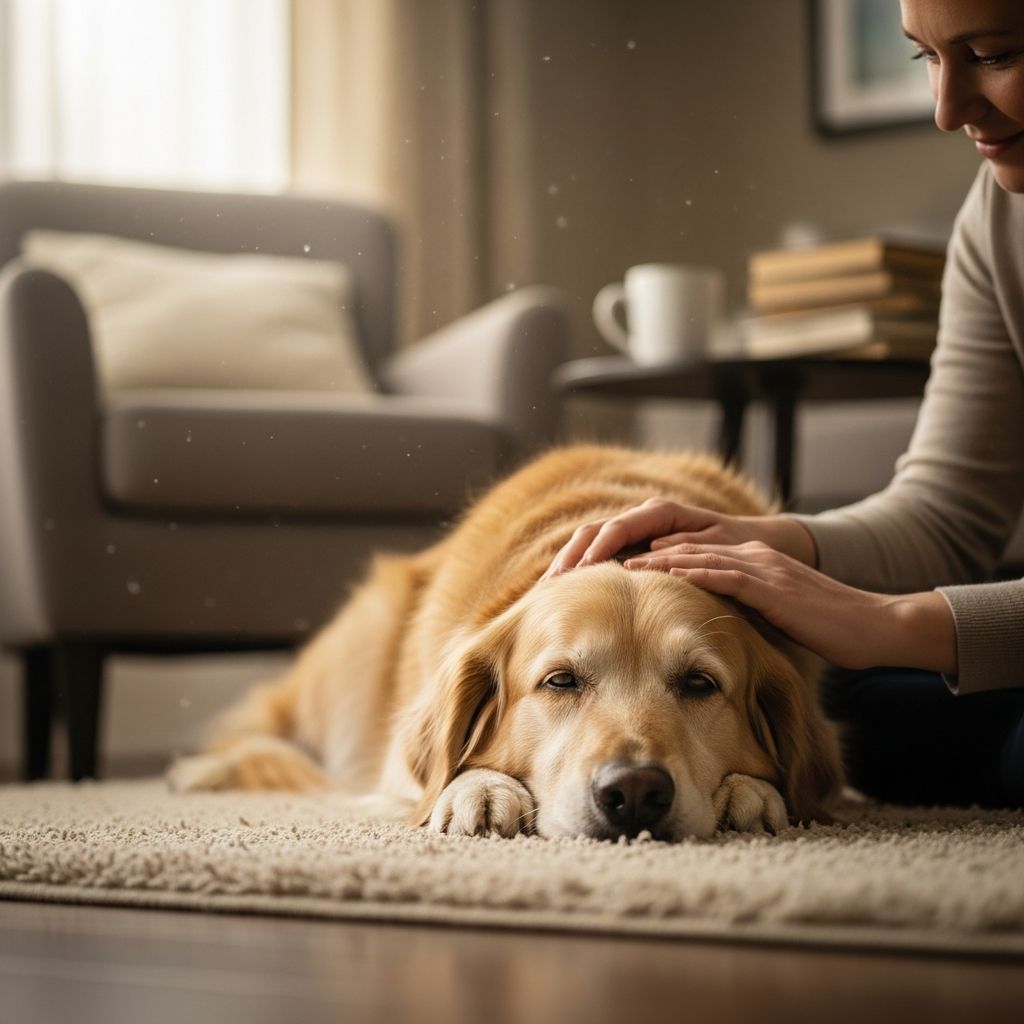 Compassionate guidance on recognizing end-of-life signs, euthanasia decisions, aftercare options, and emotional healing for pet owners.