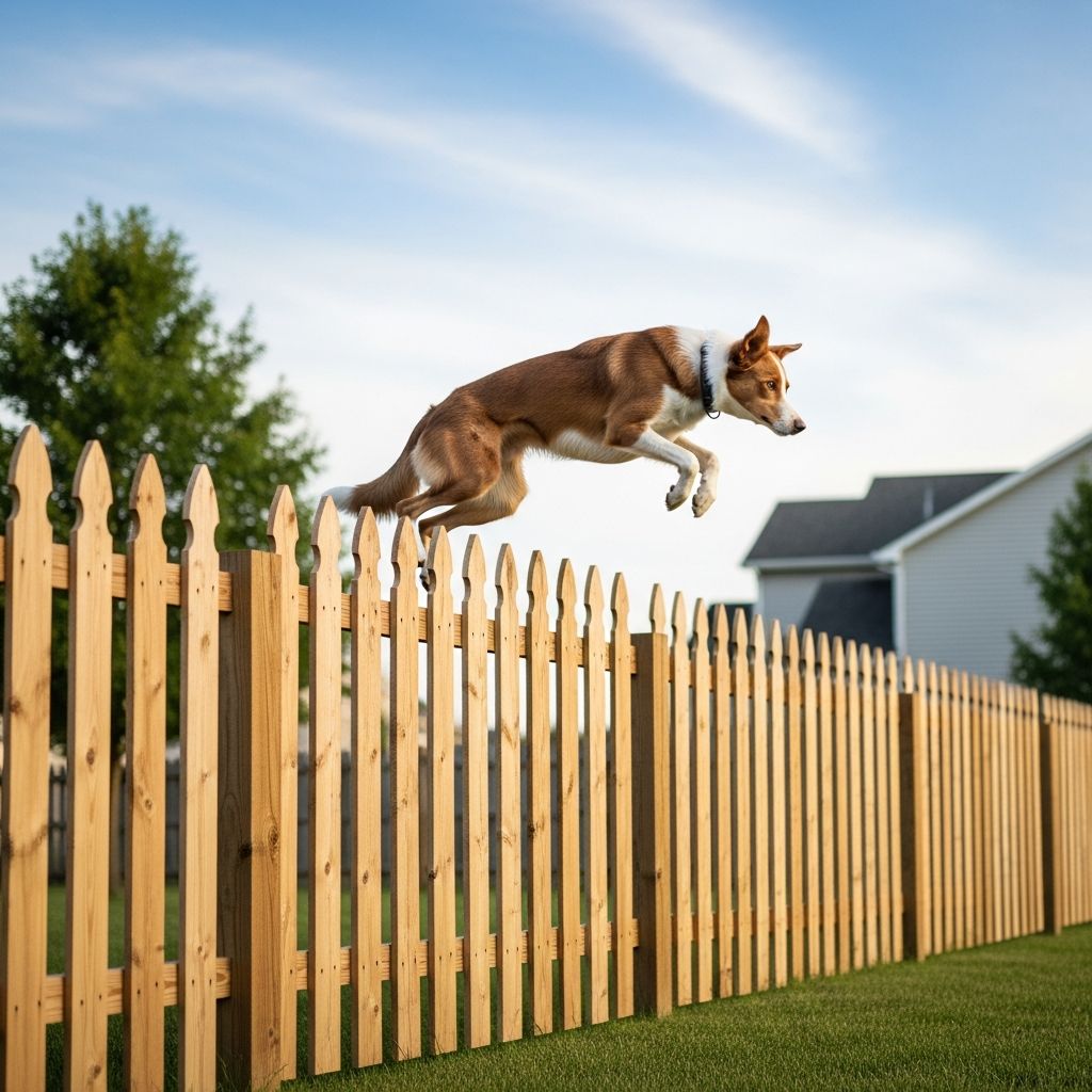 Preventing Fence Jumping in Dogs Discover proven strategies to keep your dog safely contained by addressing behavior, physical barriers, and environmental factors effectively.