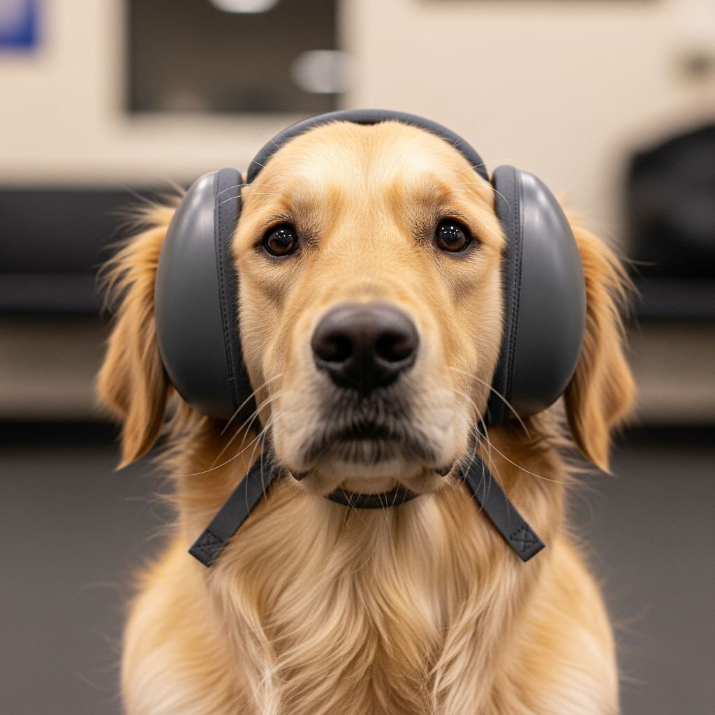Discover how specialized ear guards shield dogs from loud noises, prevent hearing damage, and ease anxiety in high-decibel environments.
