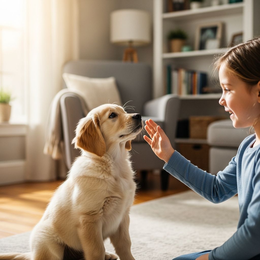 Essential guide to fostering safe, joyful bonds between puppies and kids through training, supervision, and mutual respect.