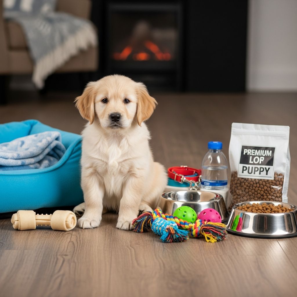 Puppy Essentials Guide Complete guide to must-have supplies, training tips, and care routines for your new puppy's healthy start.